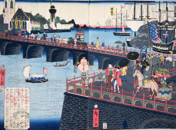 Ansicht von London, um 1860 von Japanese School