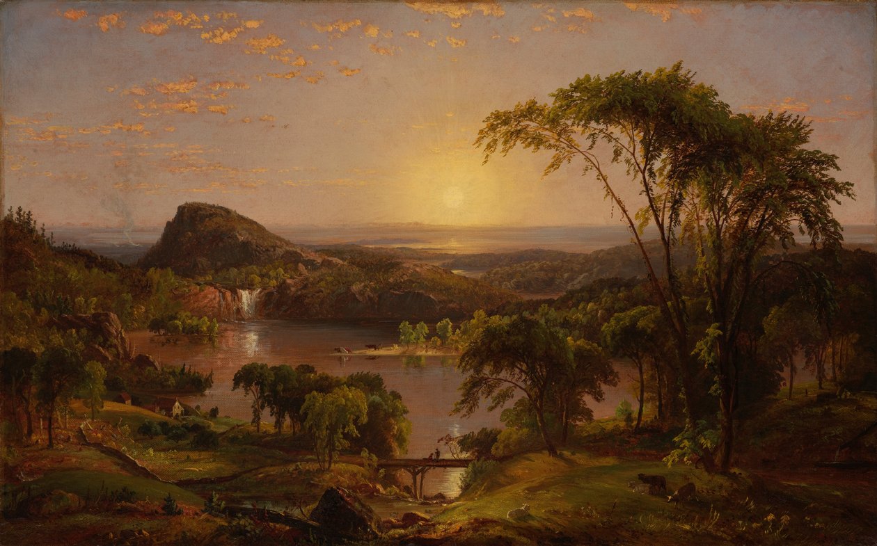 Sommer, Ontariosee von Jasper Francis Cropsey
