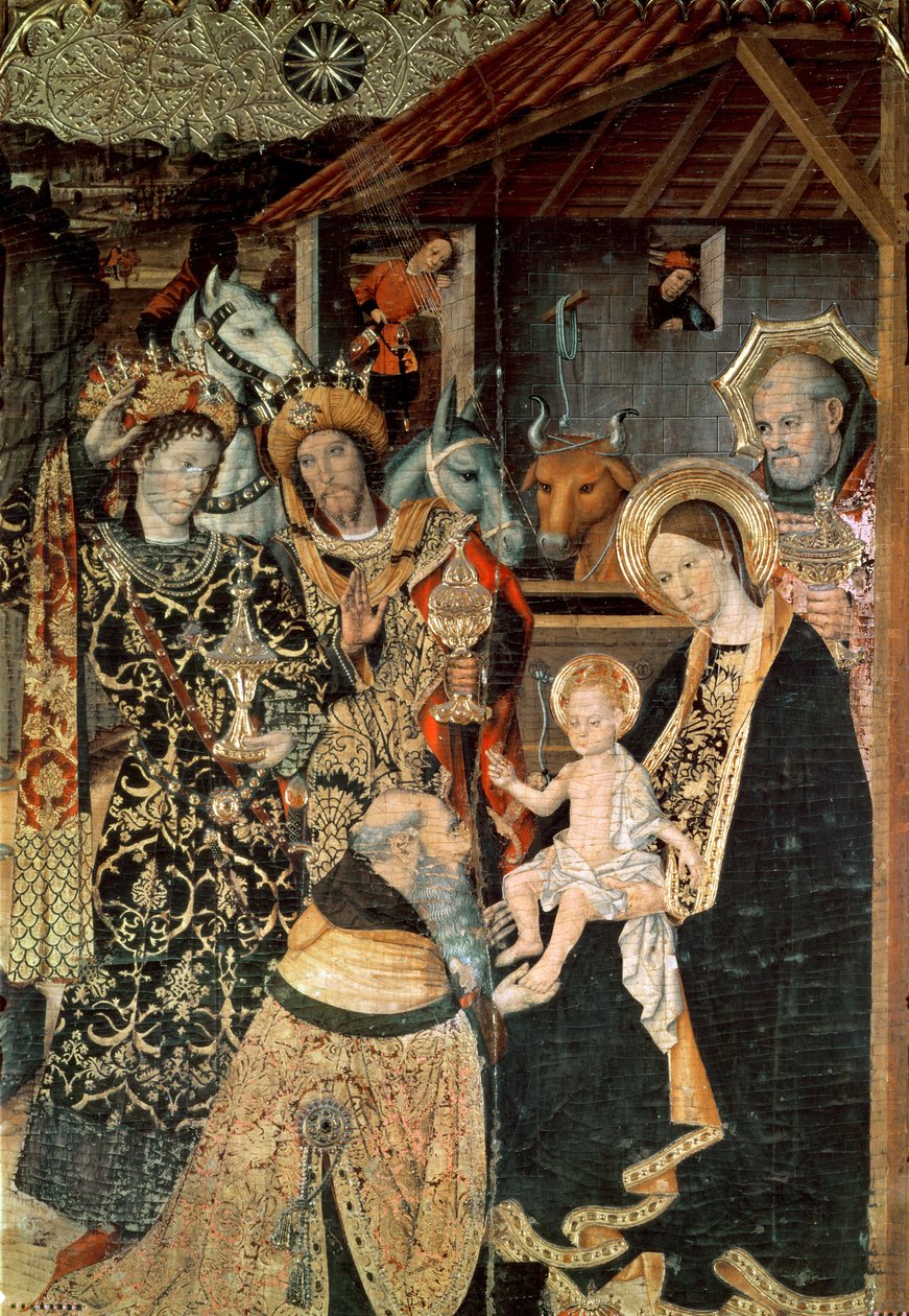 Anbetung der Könige von Jaume Huguet