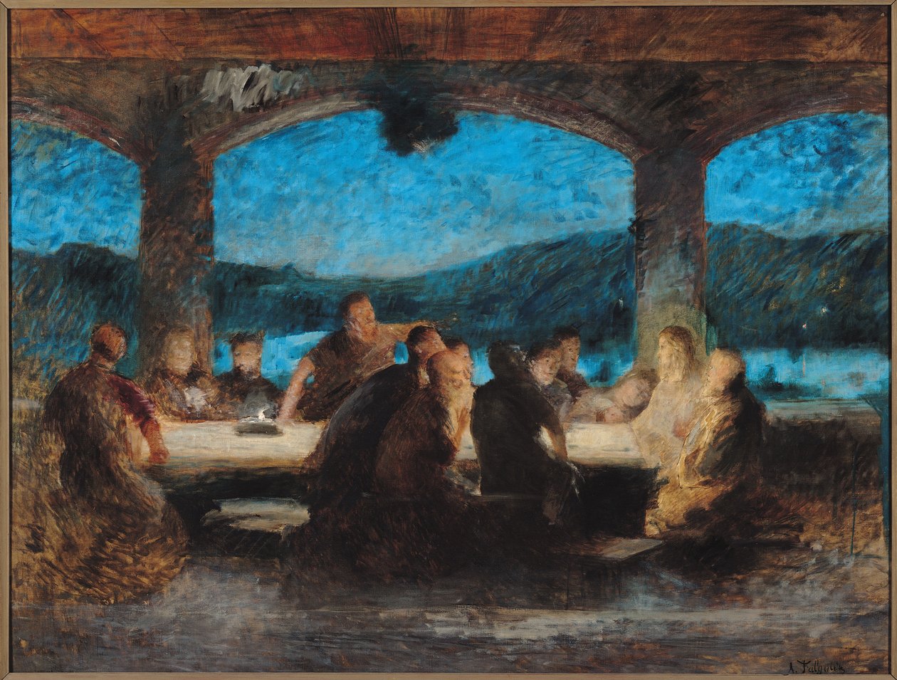 Das letzte Abendmahl von Jean Alexandre Joseph Falguiere