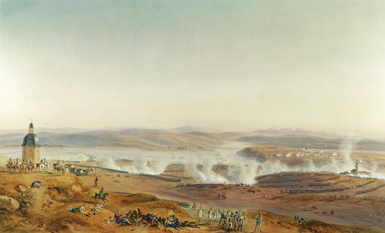 Die Schlacht von Austerlitz, 2. Dezember 1805, vier Uhr von Jean Antoine Simeon Fort