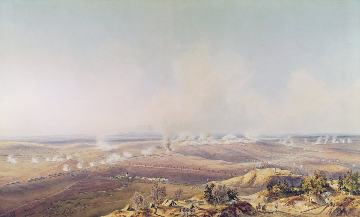 Die Schlacht von Austerlitz, 2. Dezember 1805, zehn Uhr von Jean Antoine Simeon Fort