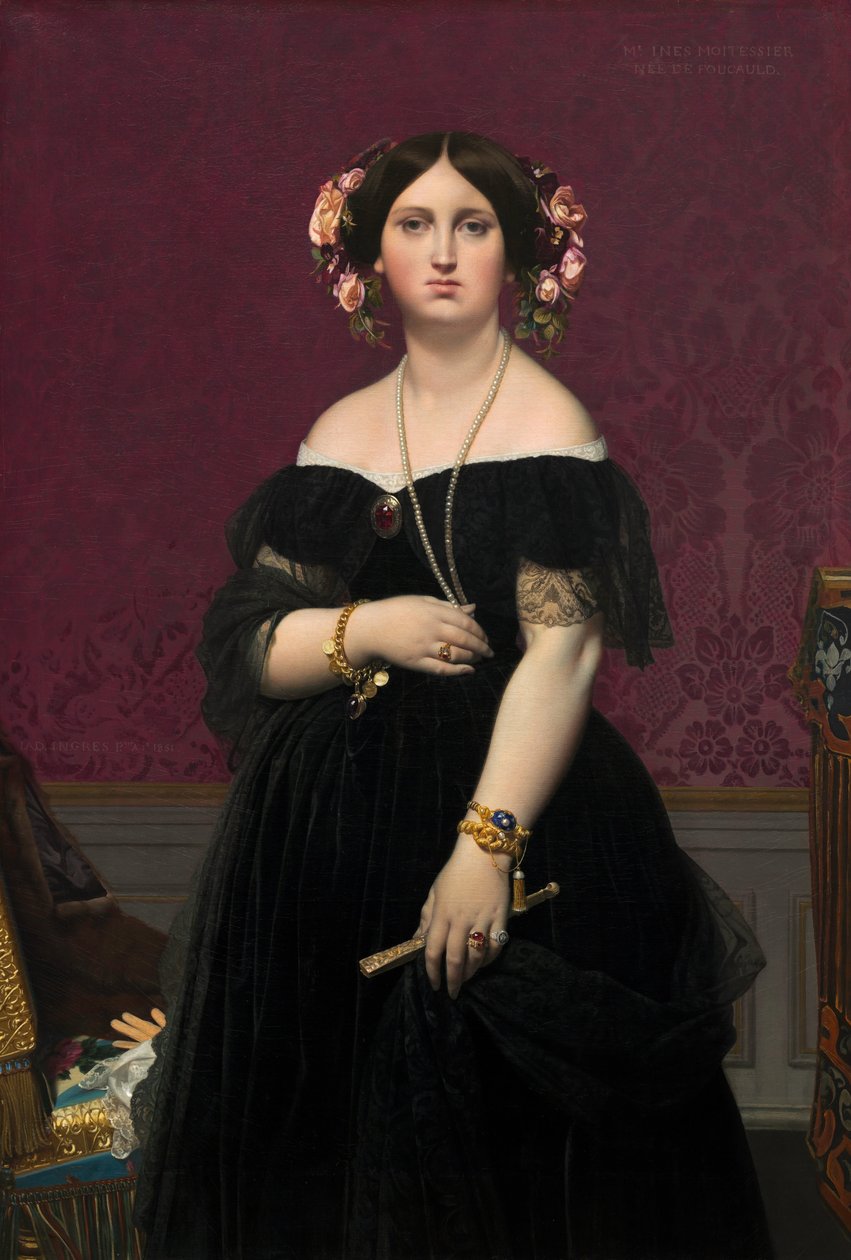Madame Moitessier von Jean Auguste Dominique Ingres