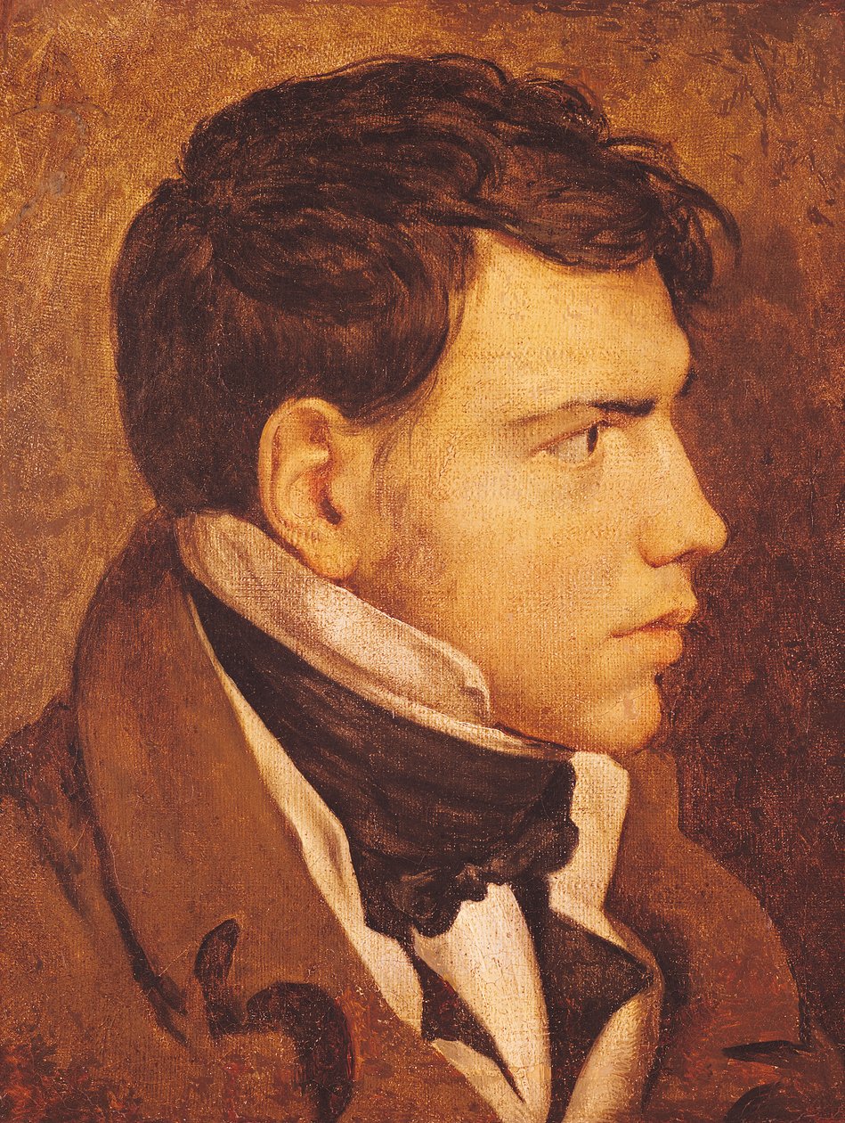 Porträt eines jungen Mannes von Jean Auguste Dominique Ingres