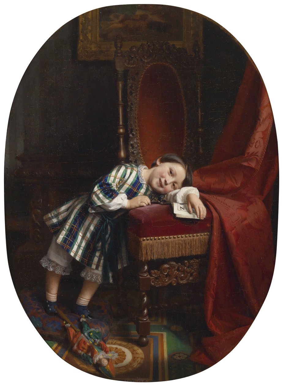 Der Samtsessel von Jean Baptiste Adolphe Lafosse