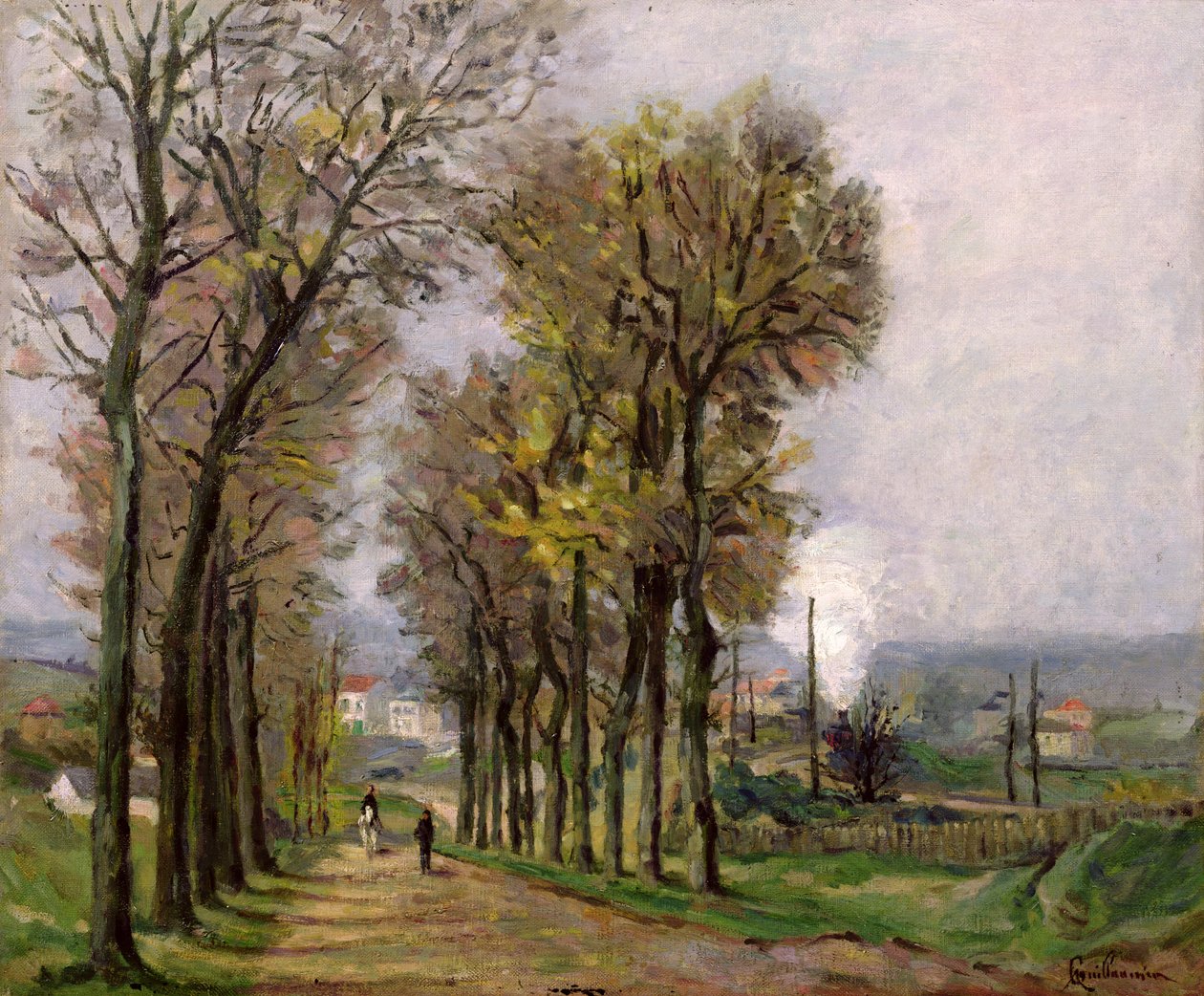 Landschaft in der Île-de-France, ca. 1878 von Jean Baptiste Armand Guillaumin