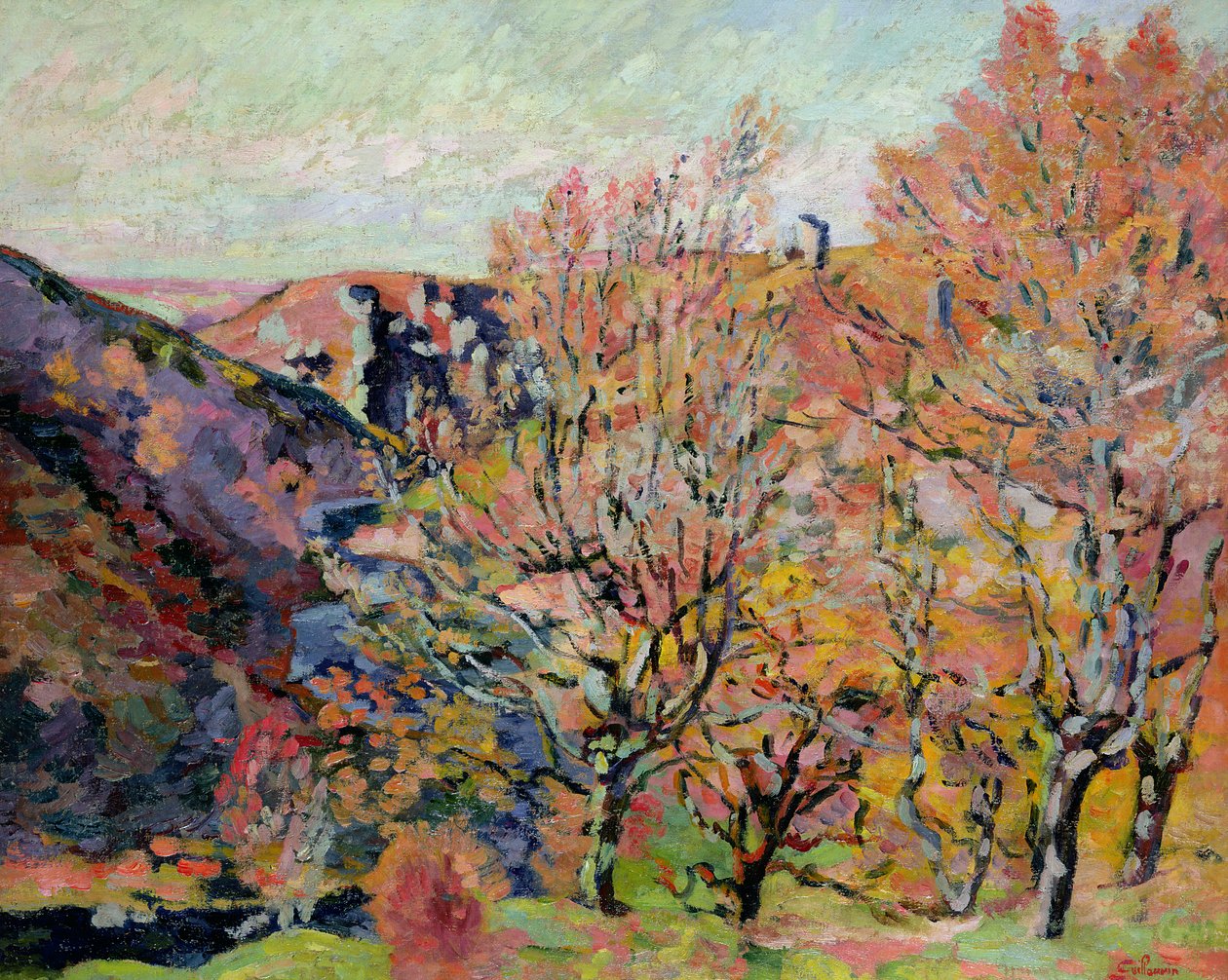 Das Tal der Sedelle in Crozant, c.1898 von Jean Baptiste Armand Guillaumin