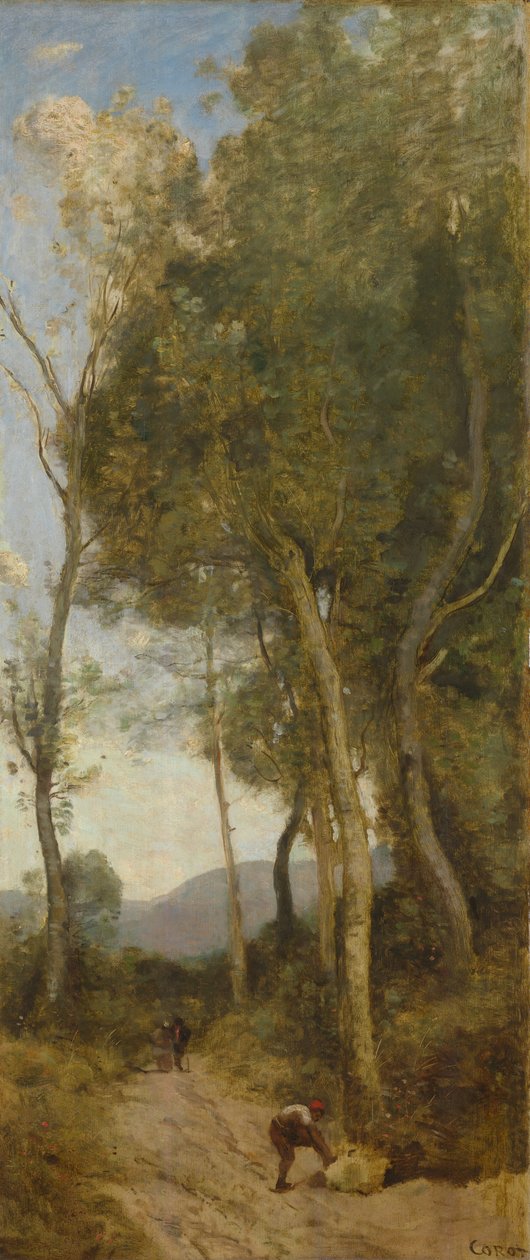 Die vier Tageszeiten von Jean Baptiste Camille Corot