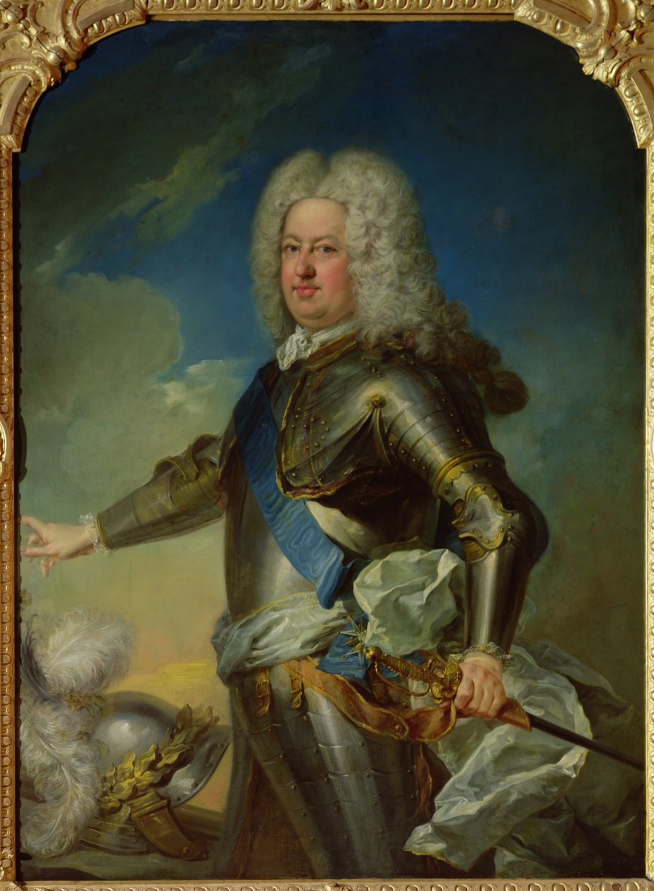 Porträt von Stanislas Lesczinski (1677-1766) König von Polen von Jean Baptiste van Loo