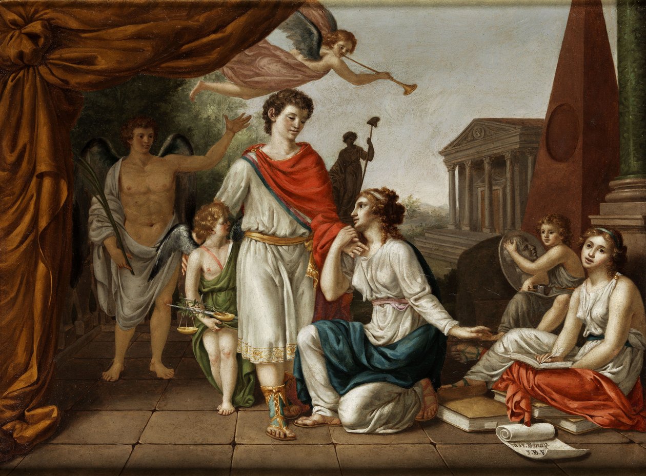 Allegorie der gerechten Staatsführung von Jean Bernard