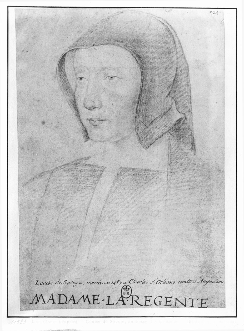 Louise de Savoie von Jean Clouet