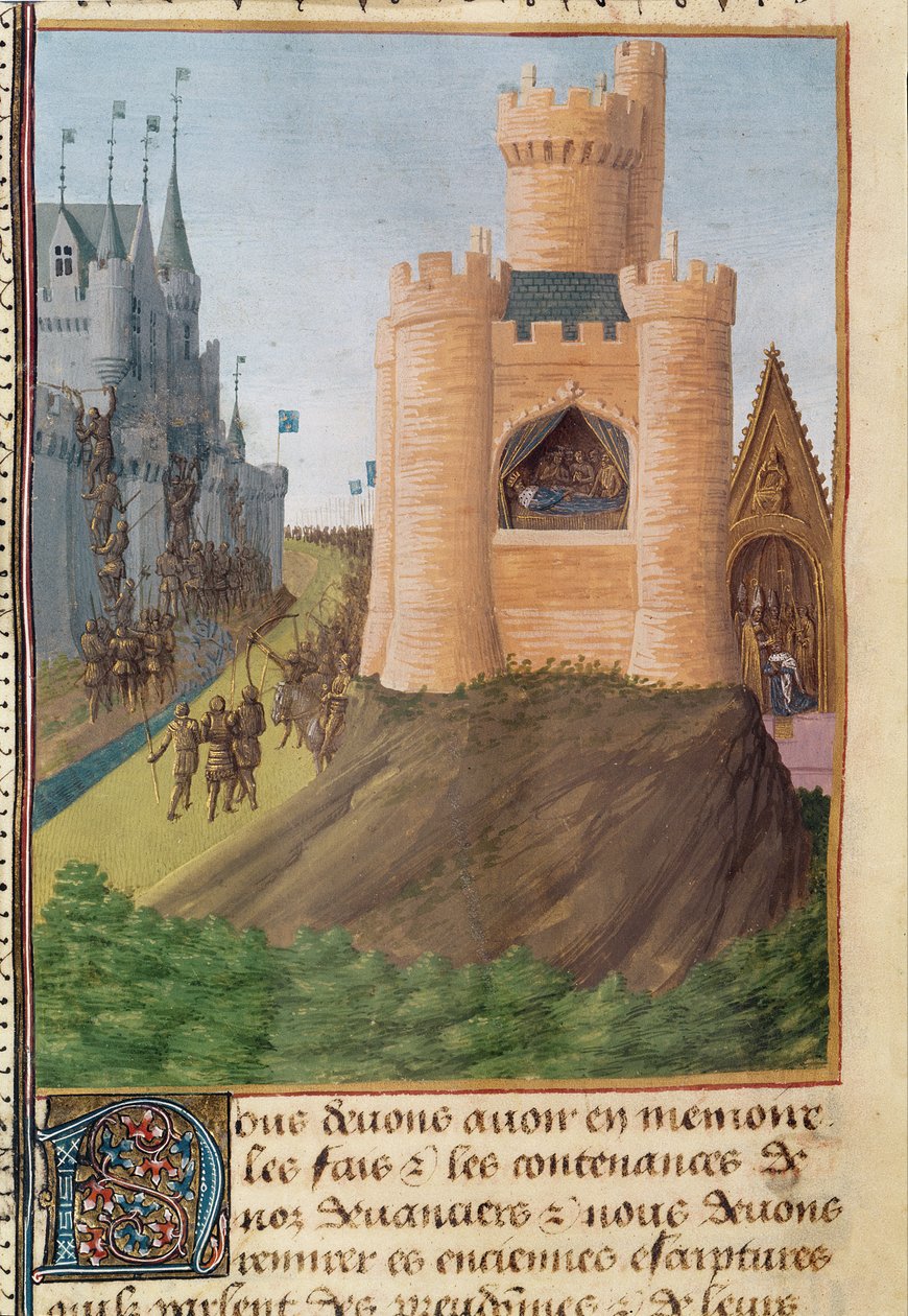 Der Tod von Ludwig VIII. (1187-1226), König von Frankreich, aus 