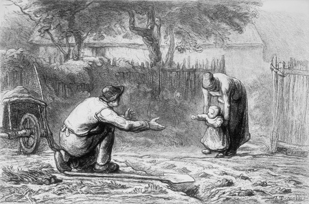 Die ersten Schritte von Jean Francois Millet
