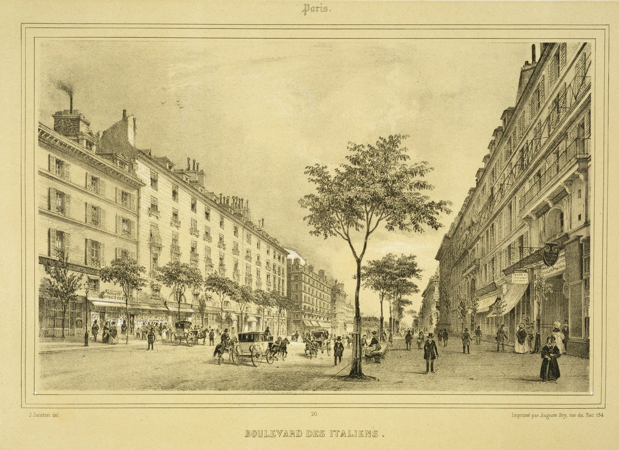 Boulevard des Italiens, aus 