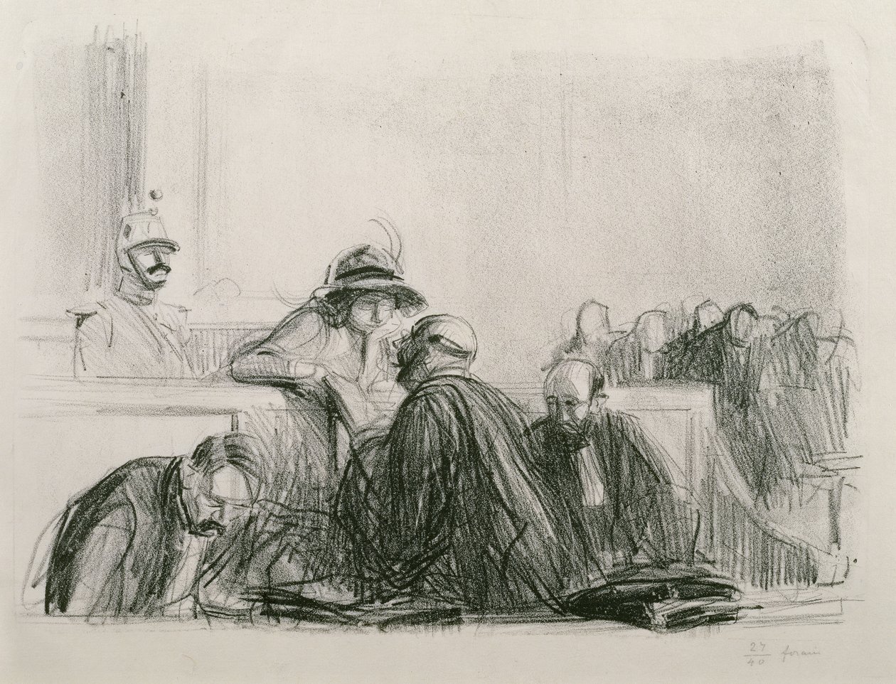 Der Rat des Anwalts von Jean Louis Forain