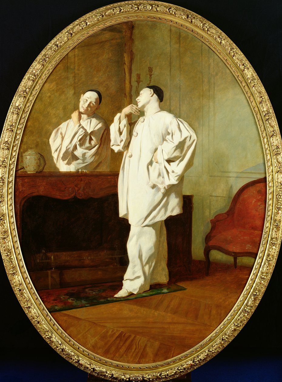 Porträt von Charles Deburau (1829-73) von Jean Pezous