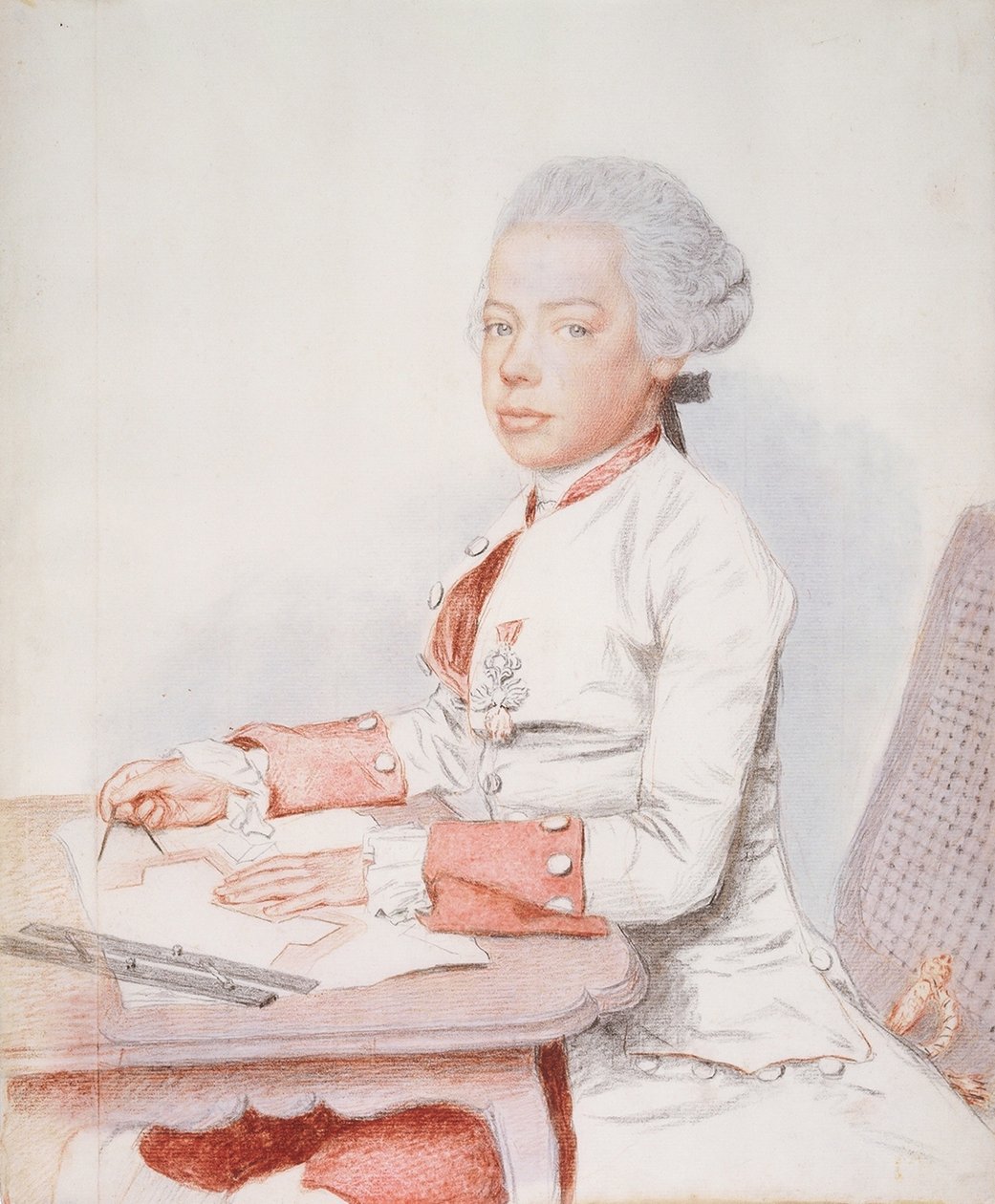 Porträt des Erzherzogs Peter Leopold von Österreich von Jean Étienne Liotard
