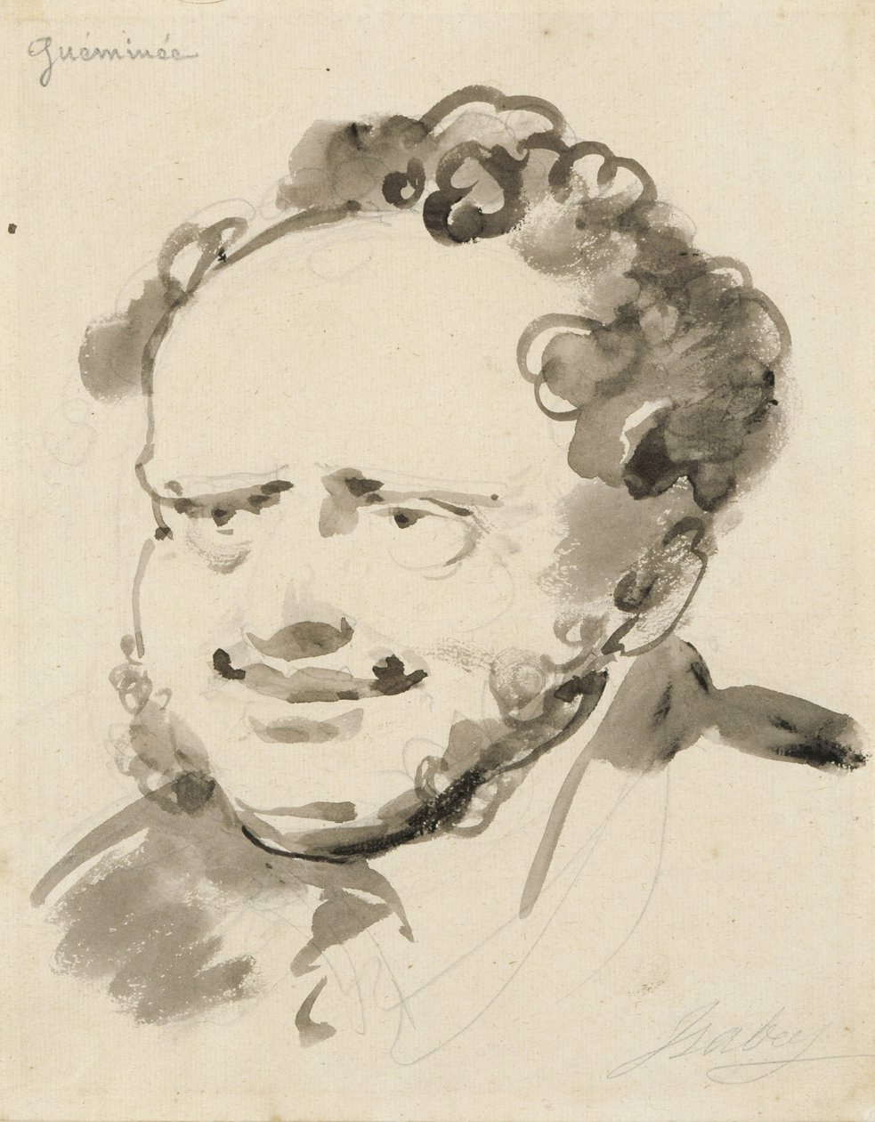 Porträt von Gueminee von Jean Baptiste Isabey