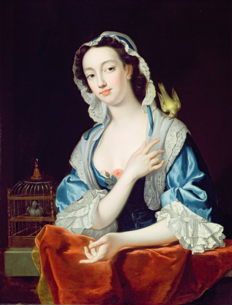 Porträt von Peg Woffington (1718-60) von Jean Baptiste van Loo