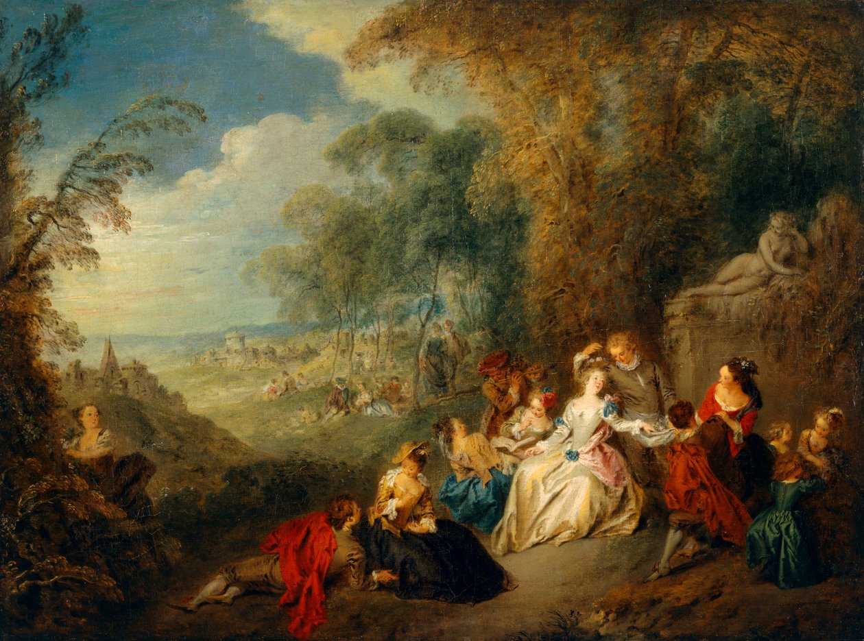 Fete Champetre von Jean Baptiste Joseph Pater