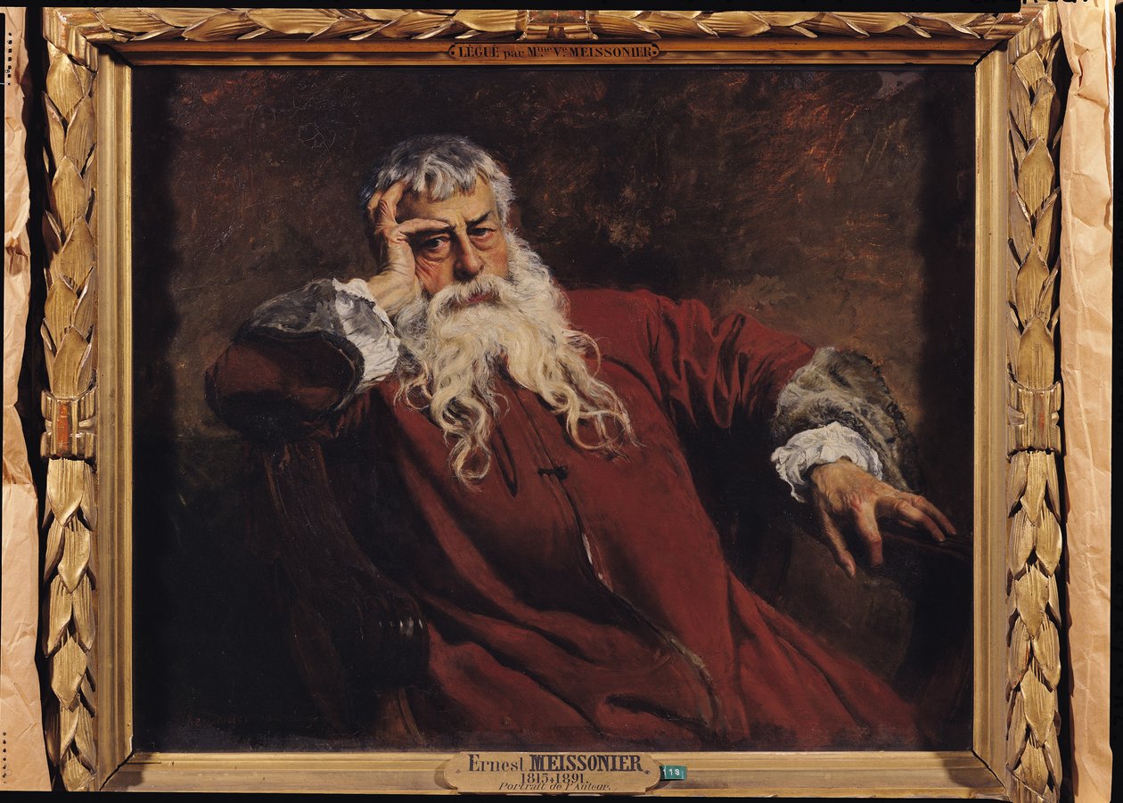 Selbstporträt von Jean Louis Ernest Meissonier