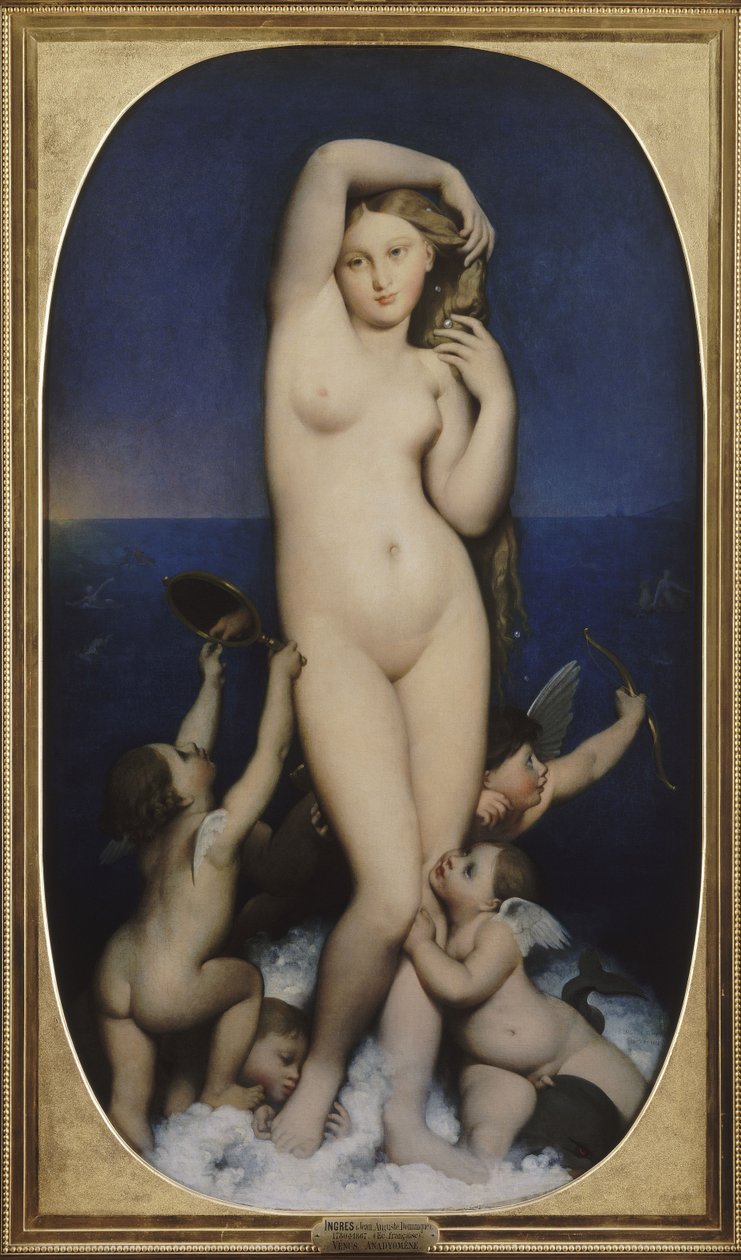 Venus Anadyomene von Jean Auguste Dominique Ingres