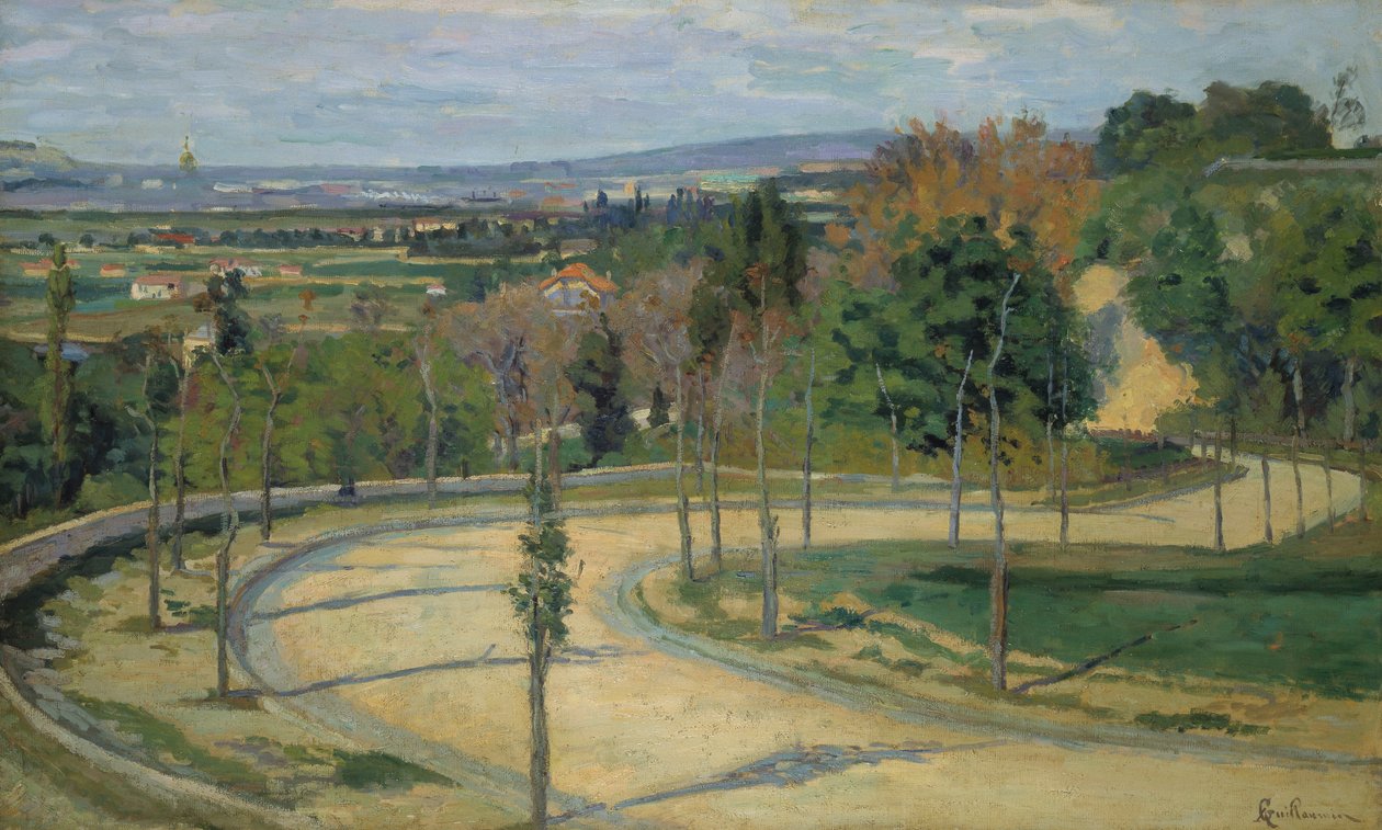 Die Umgebung von Paris, 1875 von Jean Baptiste Armand Guillaumin