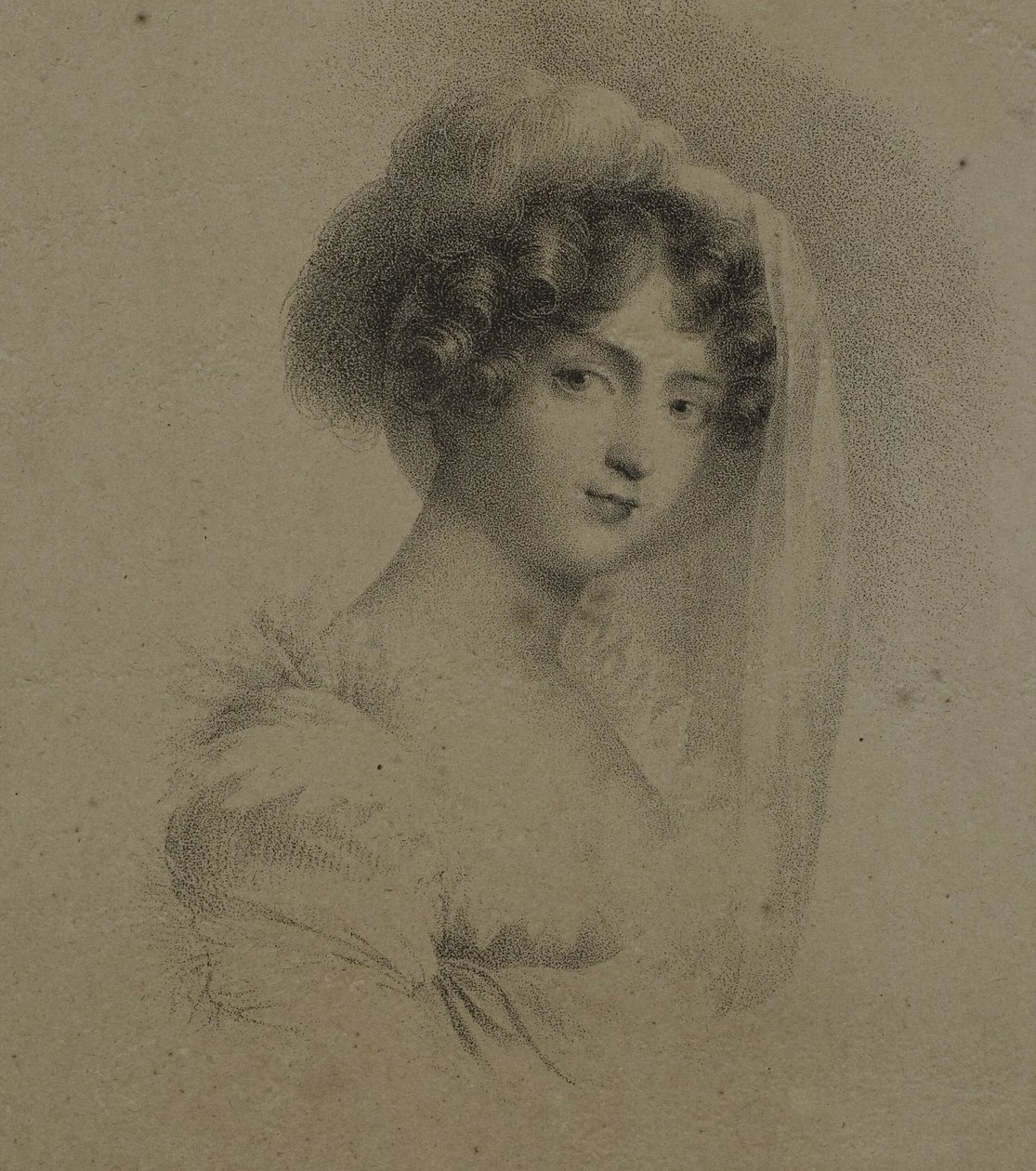 Mme. Horace Vernet von Jean Baptiste Isabey