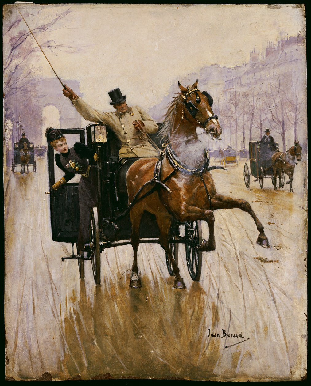 Stopp! von Jean Beraud