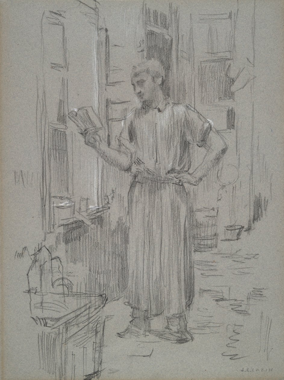 Ernest-Alexandre-Honore Coquelin von Jean Charles Cazin