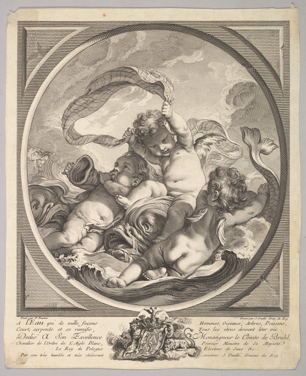 Wasser von Jean Daullé