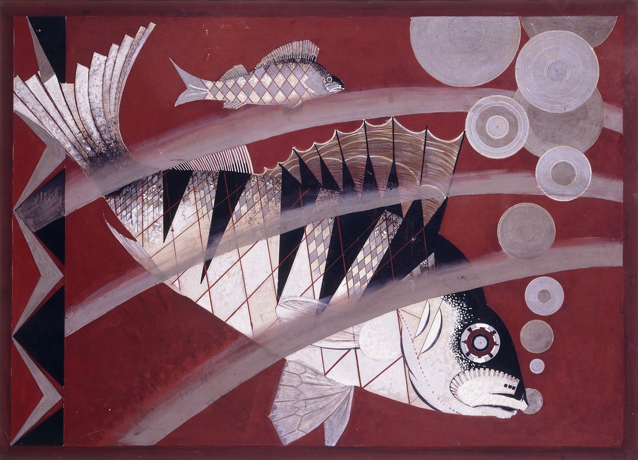 Fisch, ca. 1925 von Jean Dunand