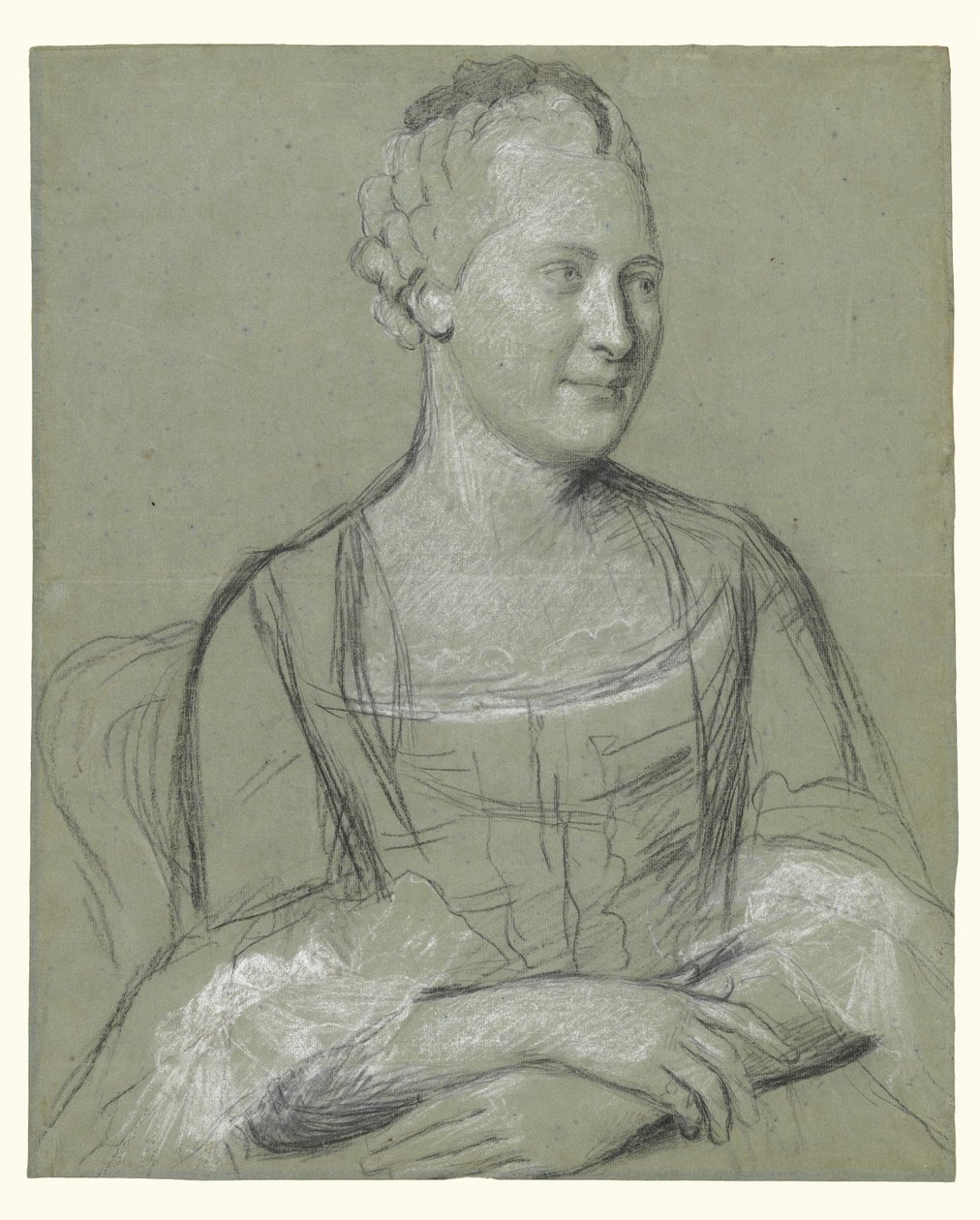 Porträt einer Frau von Jean Étienne Liotard