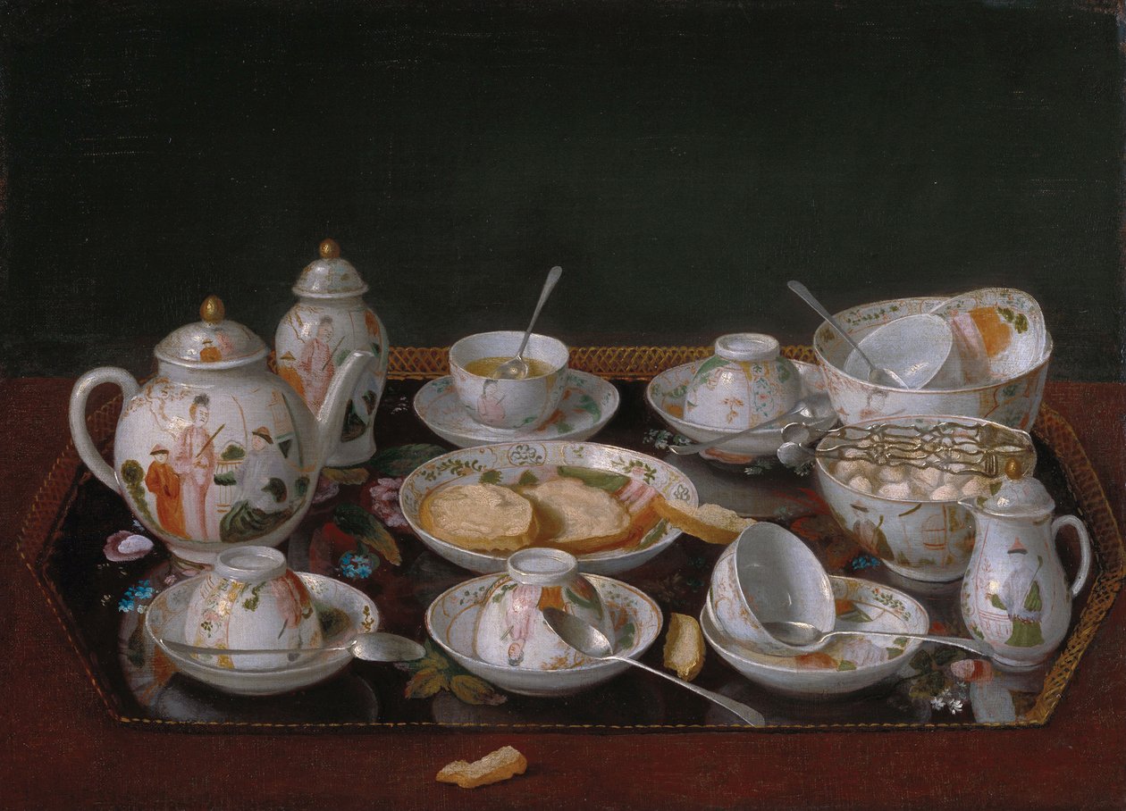 Stillleben: Teeservice von Jean Étienne Liotard