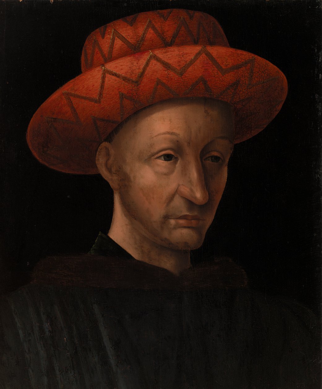 Porträt von Karl VII von Jean Fouquet