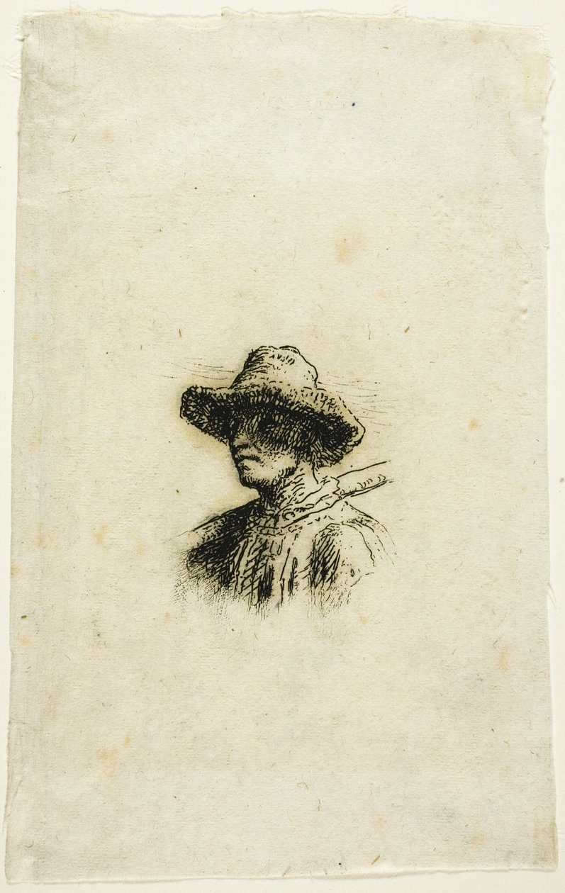Bauern auf dem Weg zur Arbeit von Jean Francois Millet