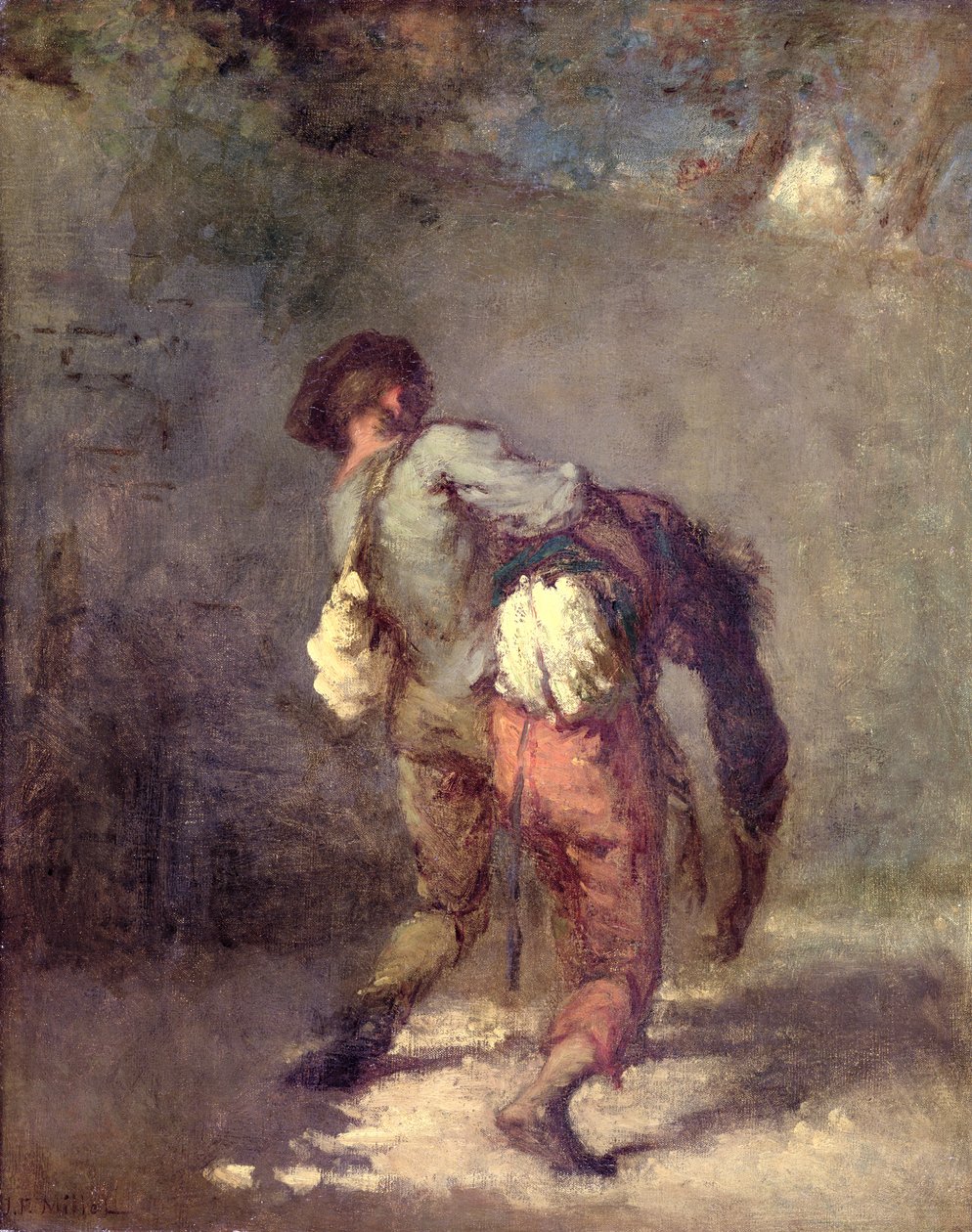 Der barmherzige Samariter von Jean Francois Millet