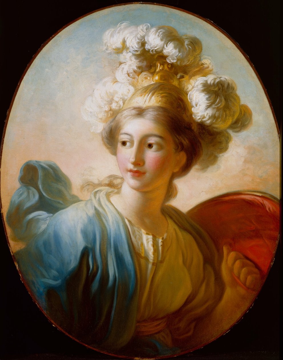 Die Göttin Minerva von Jean Honore Fragonard