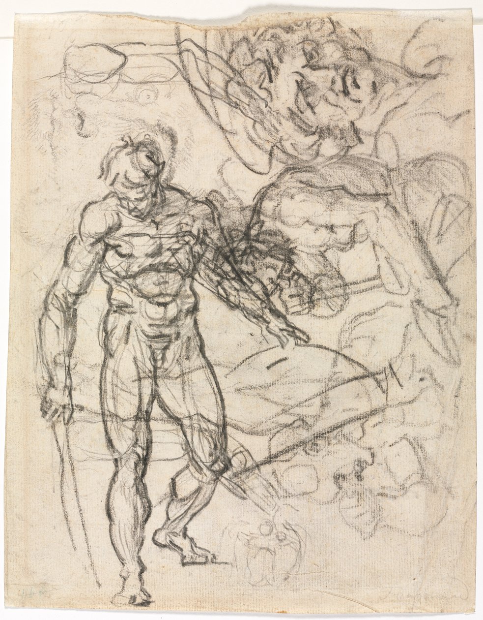 Figurenstudien (verso) von Jean Honore Fragonard