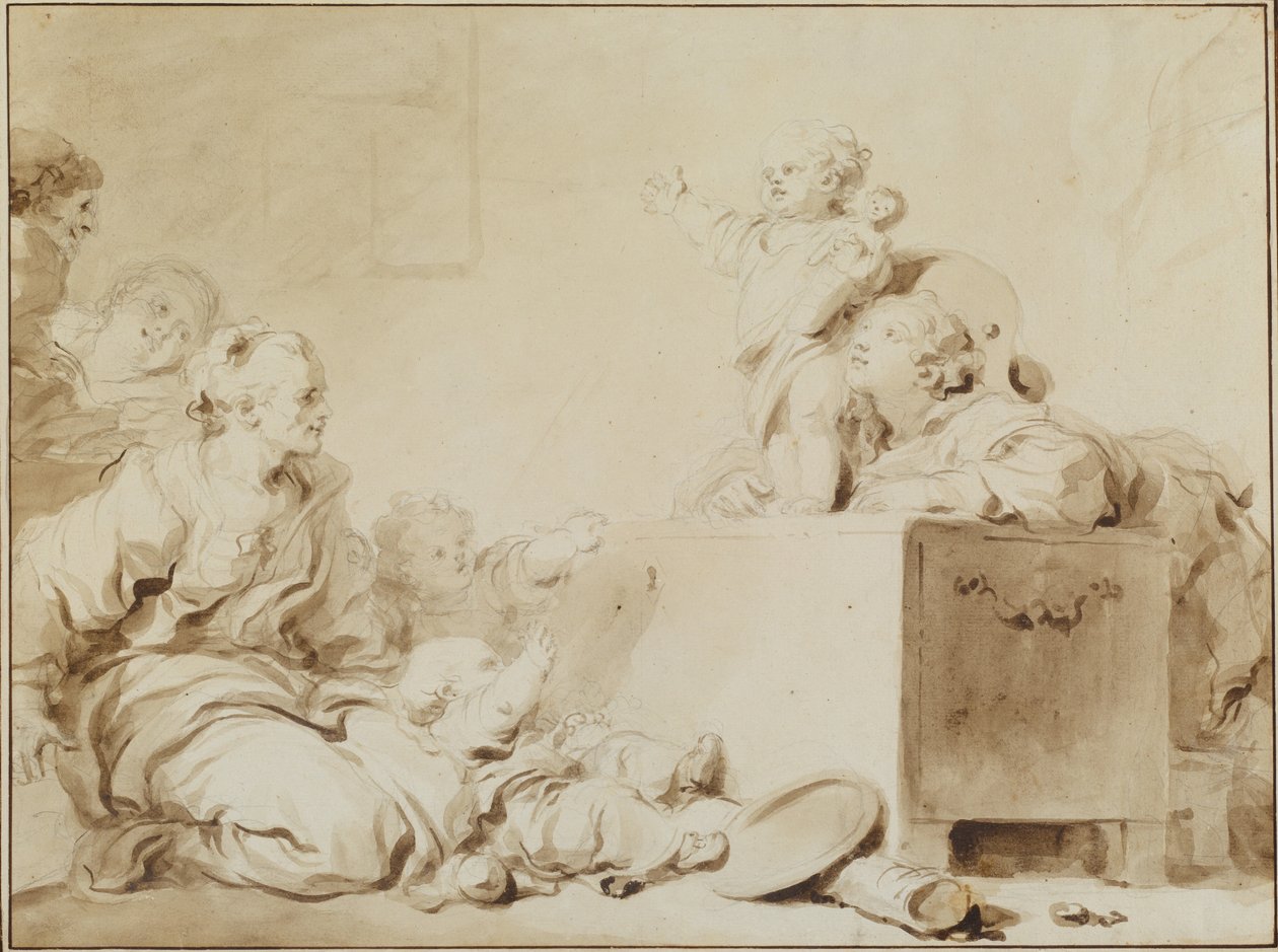 Der kleine Prediger von Jean Honore Fragonard