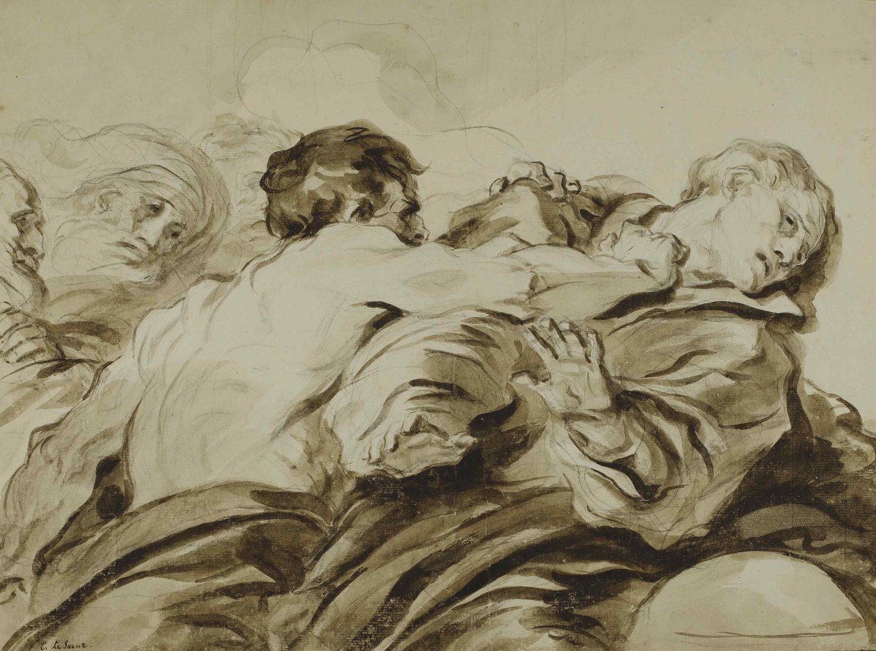 Der Angriff, 1770 von Jean Honore Fragonard