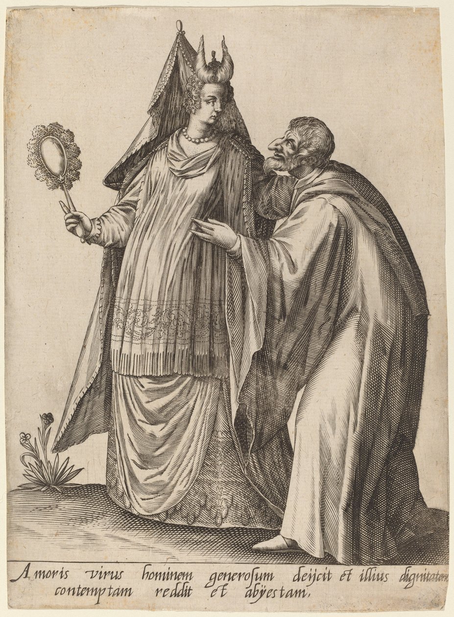 Amoris virus hominem... von Jean Jacques Boissard
