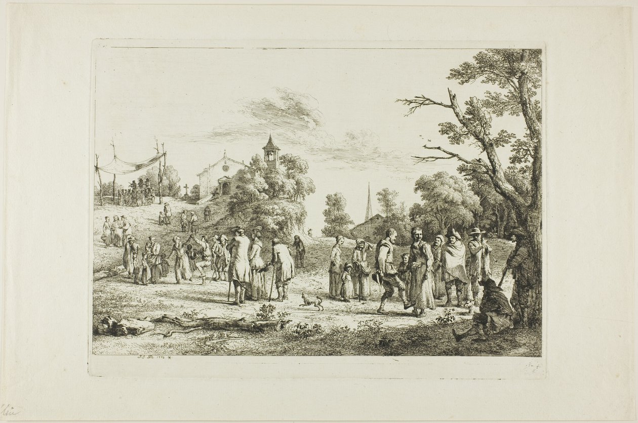 Das Dorffest von Jean Jacques de Boissieu