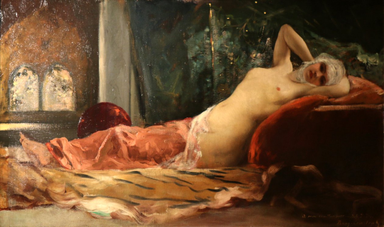 Odaliske von Jean Joseph Benjamin Constant