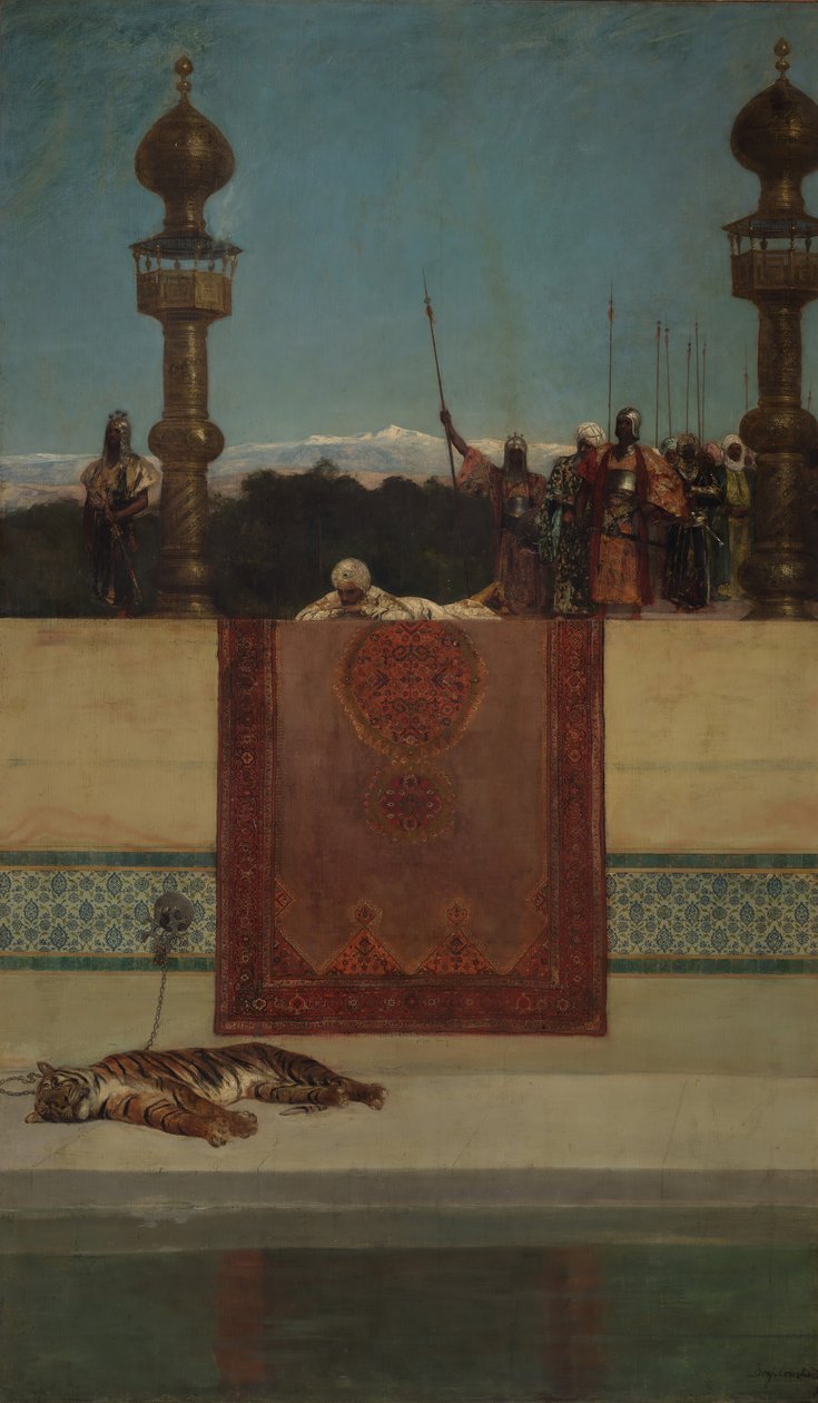 Der Tiger des Sultans von Jean Joseph Benjamin Constant