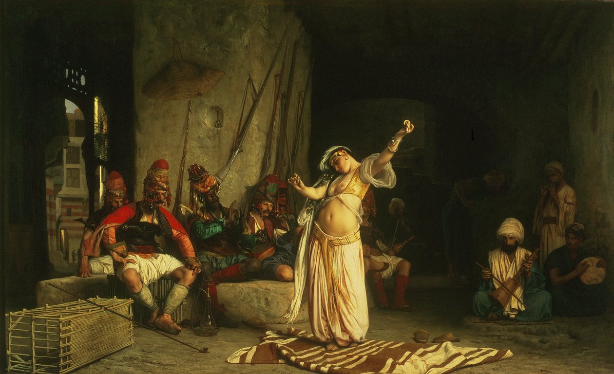 Der Tanz der Almeh, 1863 von Jean Leon Gerome