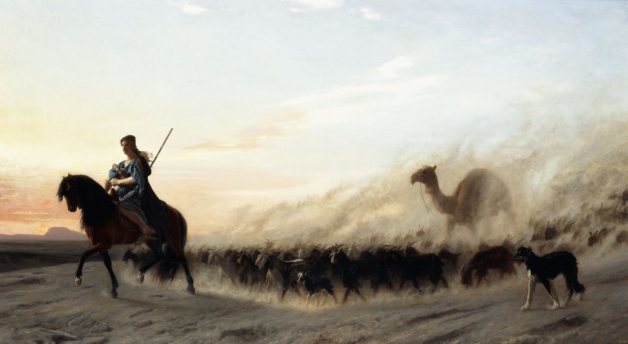 Der syrische Hirte, 1865 von Jean Leon Gerome