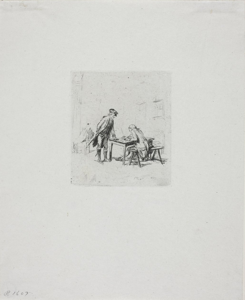 Der Sergeant-Reporter von Jean Louis Ernest Meissonier
