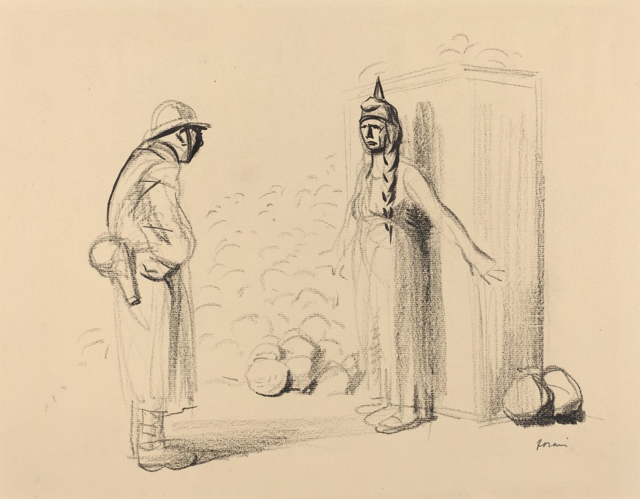 Verstecken der "Louis" von Jean Louis Forain
