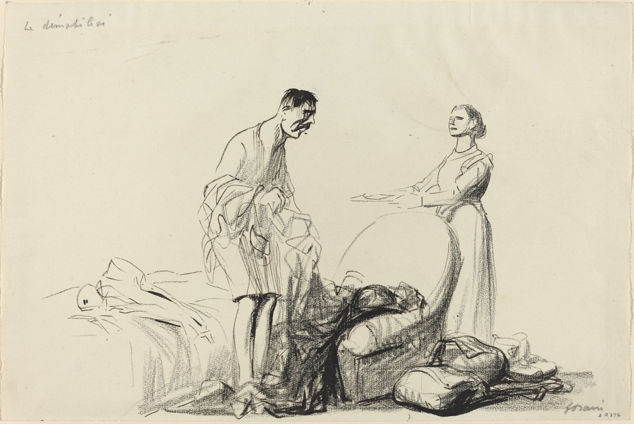 Der Demobilisierte von Jean Louis Forain